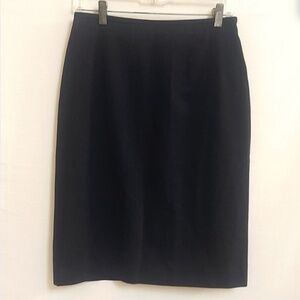 ARMANI COLLEZIONI Virgin Wool Pencil Skirt 10